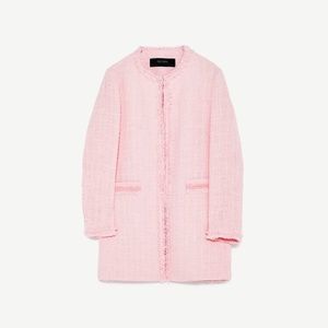New Zara tweed blazer XS